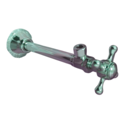 VAB0043 Angle Stop Valve, Cross Handle